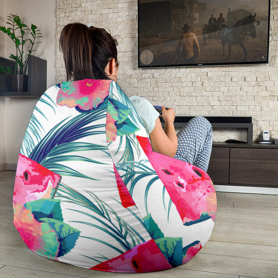 Watermelon Flower Pattern Bean Bag Cover