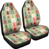 Christmas Tree Pattern Universal Fit Car Seat Covers