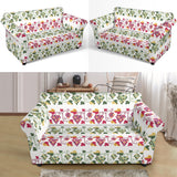 Grape Grahpic Decorative Pattern Loveseat Couch Slipcover