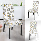 Popcorn Pattern Print Design 04 Dining Chair Slipcover