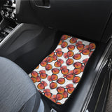 Sun Glasses Pattern Print Design 01 Front and Back Car Mats