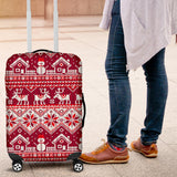 Snowman Sweater Printed Pattern Luggage Covers