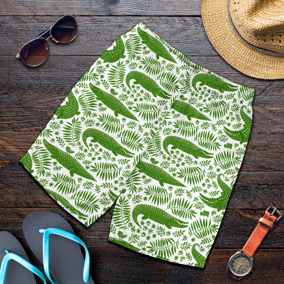 Crocodile Pattern Men Shorts