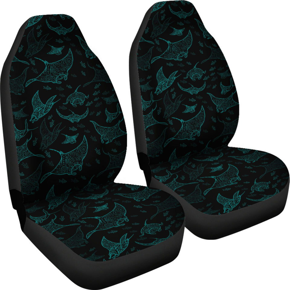 Stingray Pattern Print Design 02 Universal Fit Car Seat Covers