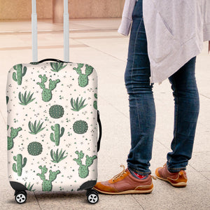 Cactus Pattern Luggage Covers