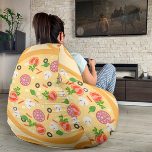 Pizza Theme Pattern Bean Bag Cover