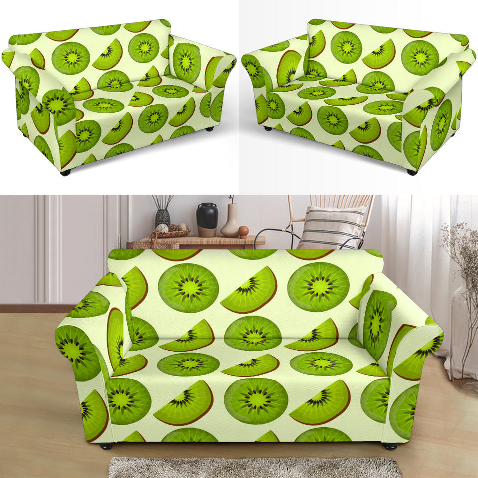 Kiwi Pattern Loveseat Couch Slipcover