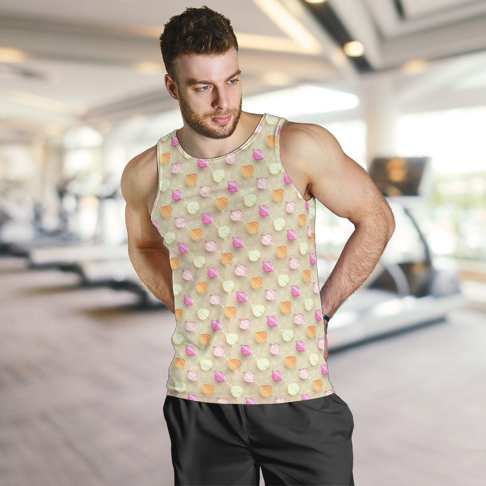 Onion Pattern Theme Men Tank Top