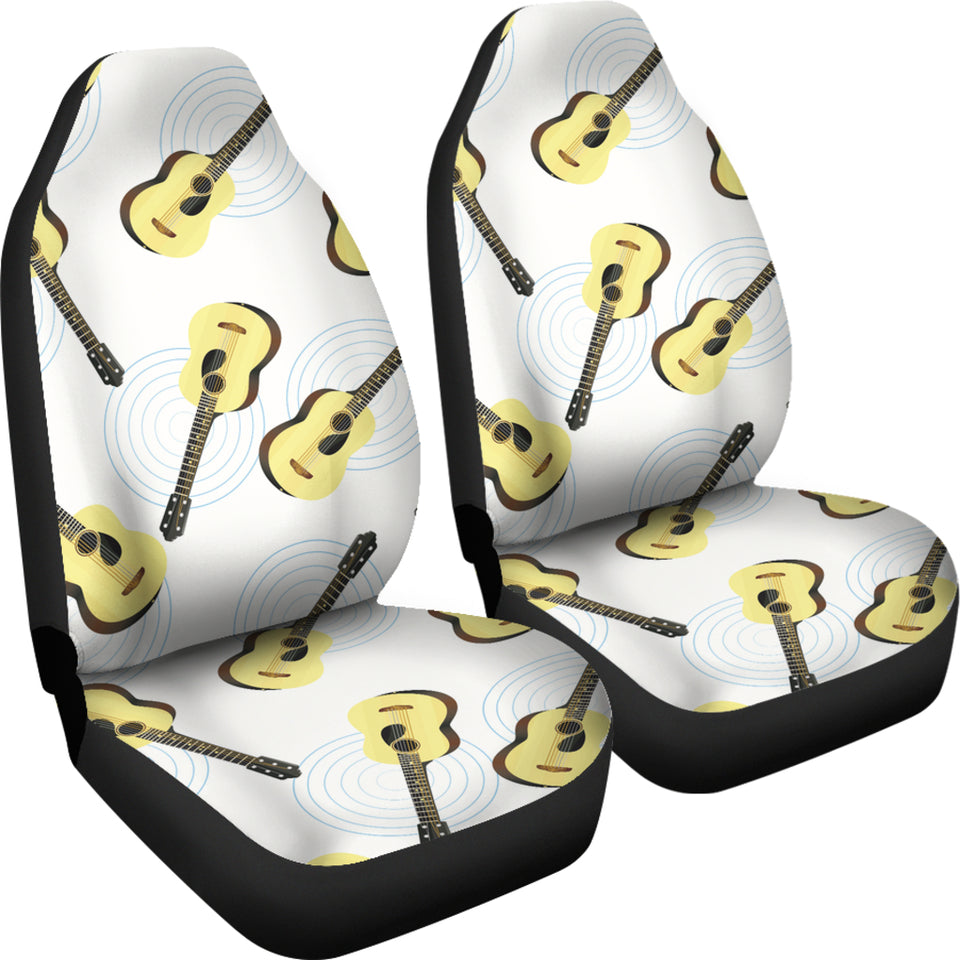 Classic Guitar Pattern Universal Fit Car Seat Covers