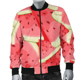 Watermelon Pattern Background Men Bomber Jacket