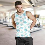 Octopus Blue Pattern Men Tank Top