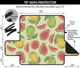 Guava Pattern Background Sofa Cover Protector