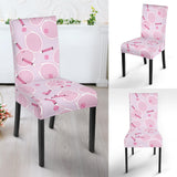 Tennis Pattern Print Design 02 Dining Chair Slipcover