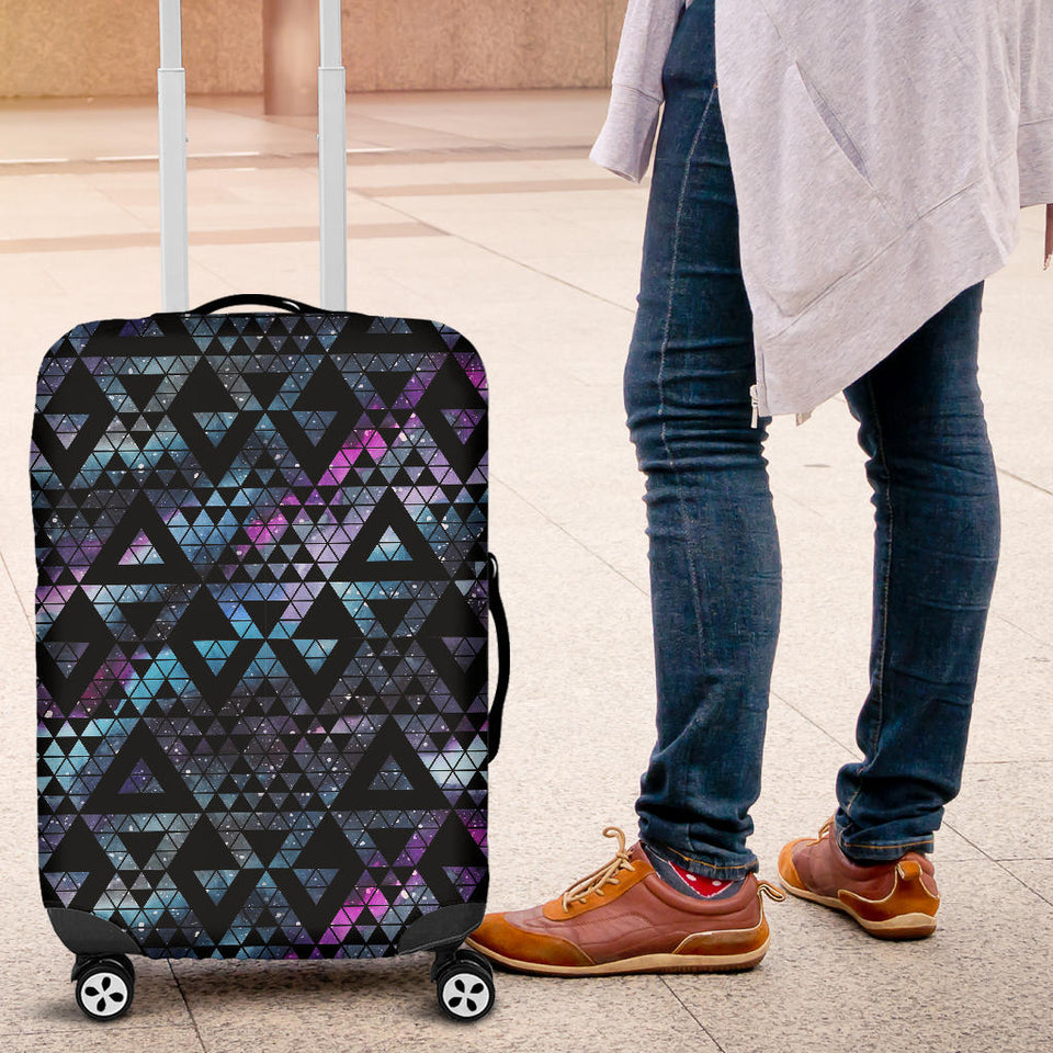 Space Galaxy Tribal Pattern Luggage Covers