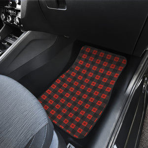 Canada Pattern Print Design 01 Front Car Mats