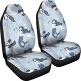 Mermaid Dolphin Pattern Universal Fit Car Seat Covers
