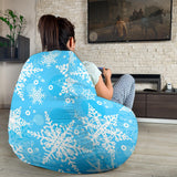 Snowflake Pattern Bean Bag Cover