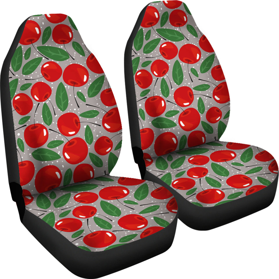 Cherry Leaves Pattern Universal Fit Car Seat Covers