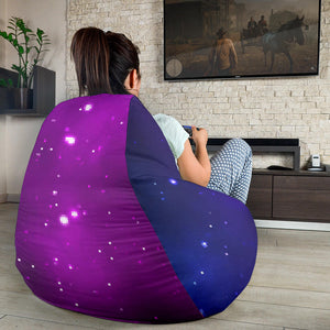 Pink Space Galaxy Pattern4 Bean Bag Cover