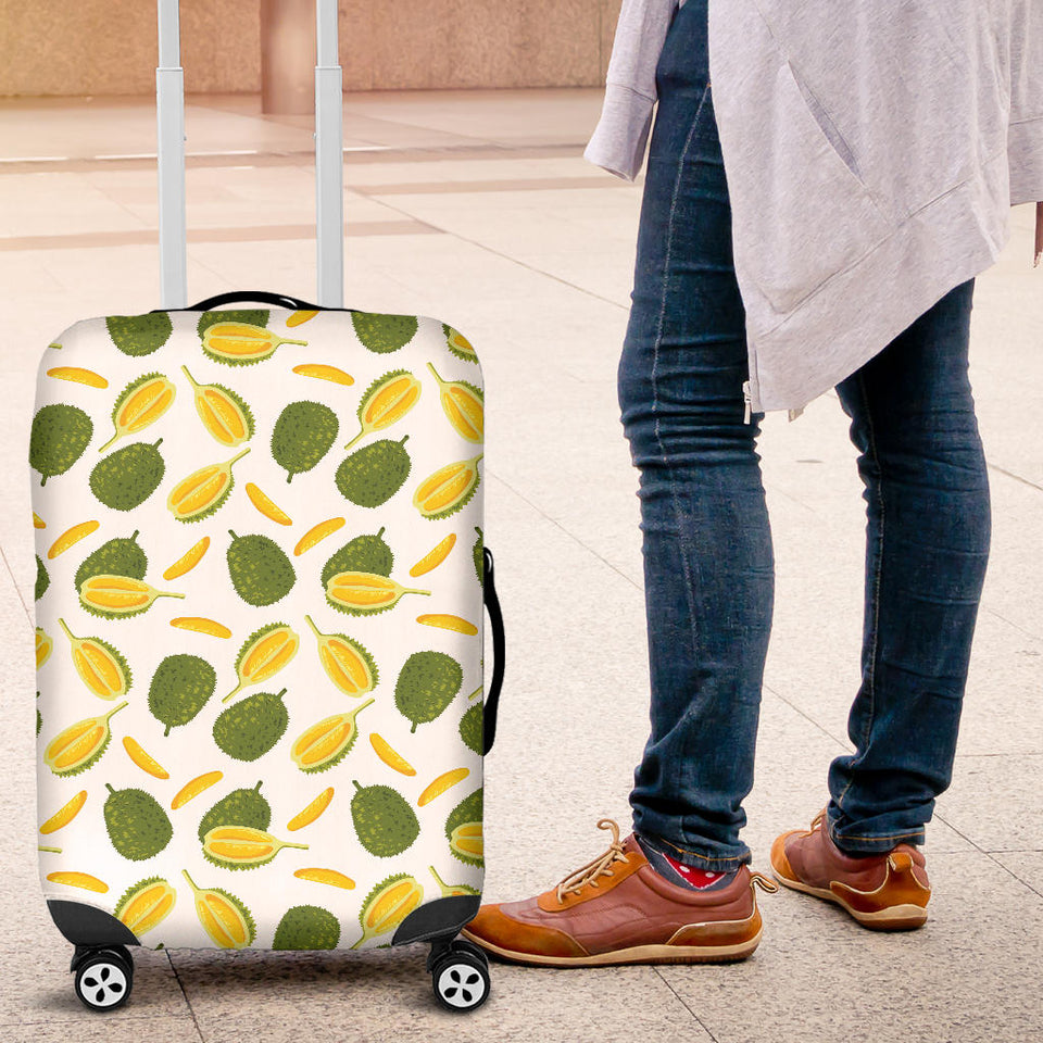 Durian Pattern Background Luggage Covers
