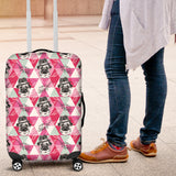 Pug Pattern Luggage Covers