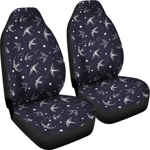 Swallow Pattern Print Design 02 Universal Fit Car Seat Covers