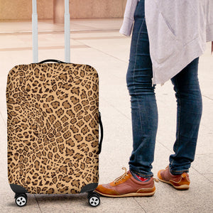 Leopard Skin Texture Pattern Luggage Covers