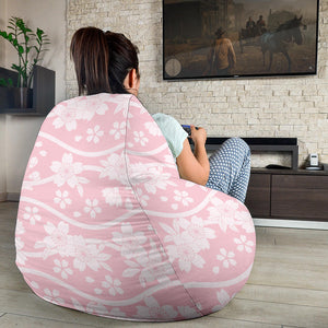 Sakura Pink Pattern Bean Bag Cover