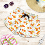 Goldfish Pattern Print Design 03 Women Shorts