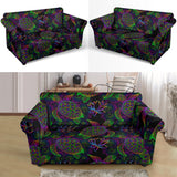 Sea Turtle Pattern Loveseat Couch Slipcover