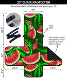 Watermelon Pattern Theme Chair Cover Protector