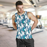 Penguin Pattern Men Tank Top