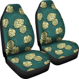 Hop Pattern Background Universal Fit Car Seat Covers