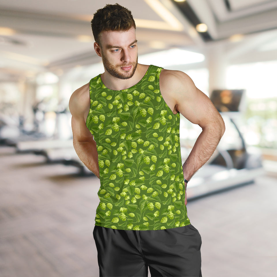 Hop Pattern Men Tank Top