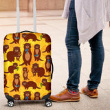 Otter Pattern Luggage Covers
