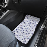 Swallow Pattern Print Design 03 Front Car Mats