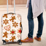 Christmas Cookie Pattern Luggage Covers