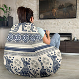 Kangaroo Aboriginal Pattern Ethnic Motifs Bean Bag Cover