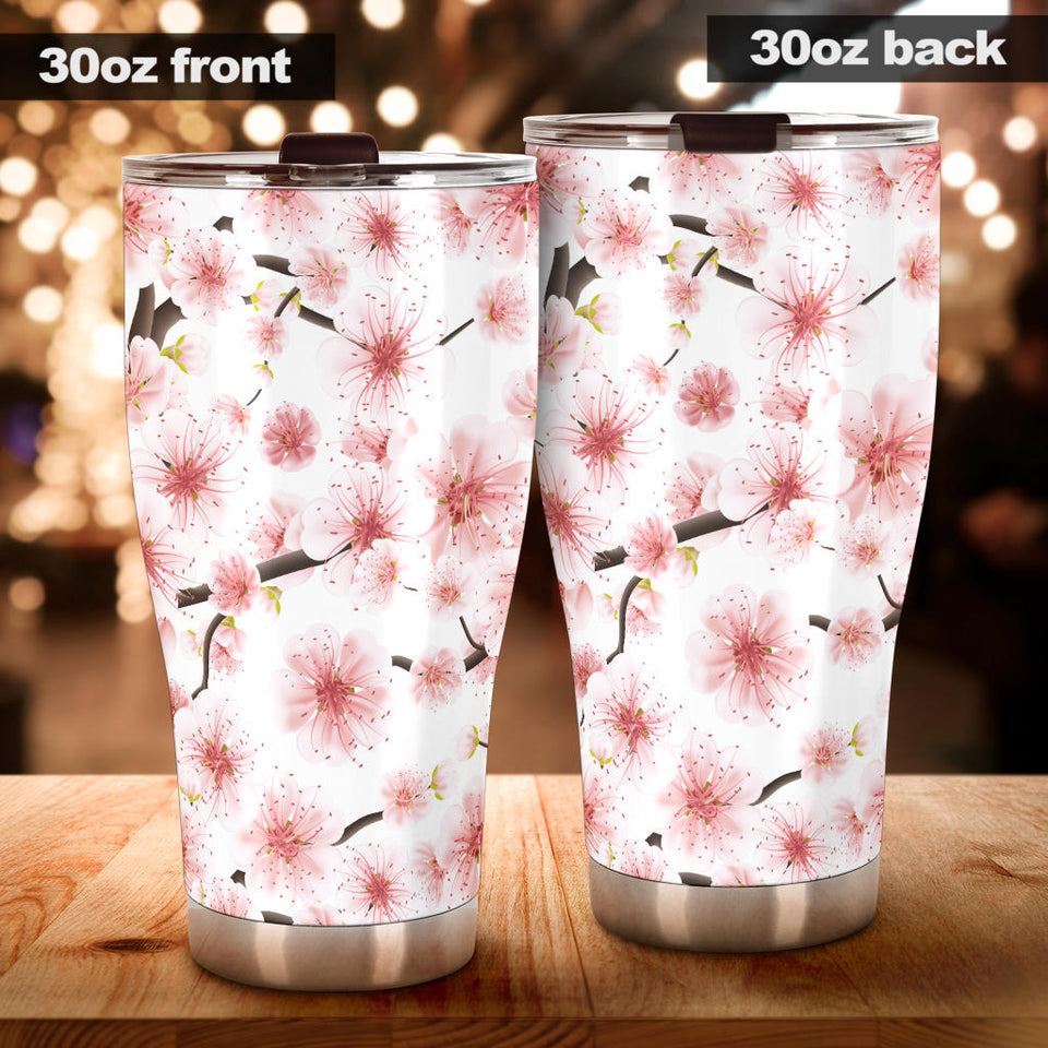 Sakura Pattern Theme Tumbler