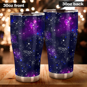 Space Galaxy Pattern Tumbler