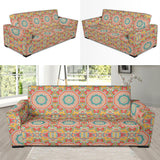 Indian Theme Pattern Sofa Slipcover