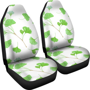 Ginkgo Leaves Pattern Universal Fit Car Seat Covers