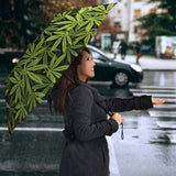 Canabis Marijuana Weed Pattern Print Design 03 Umbrella