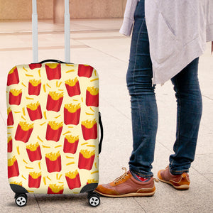 French Fries Pattern Theme Luggage Covers
