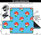 Mushroom Pokkadot Pattern Sofa Cover Protector