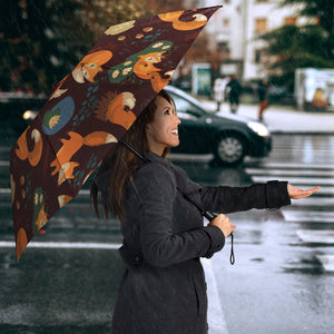 Fox Pattern Umbrella