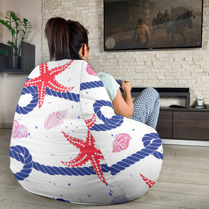 Starfish Shell Rope Pattern Bean Bag Cover