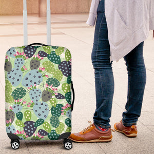 Cactus Pattern Background Luggage Covers