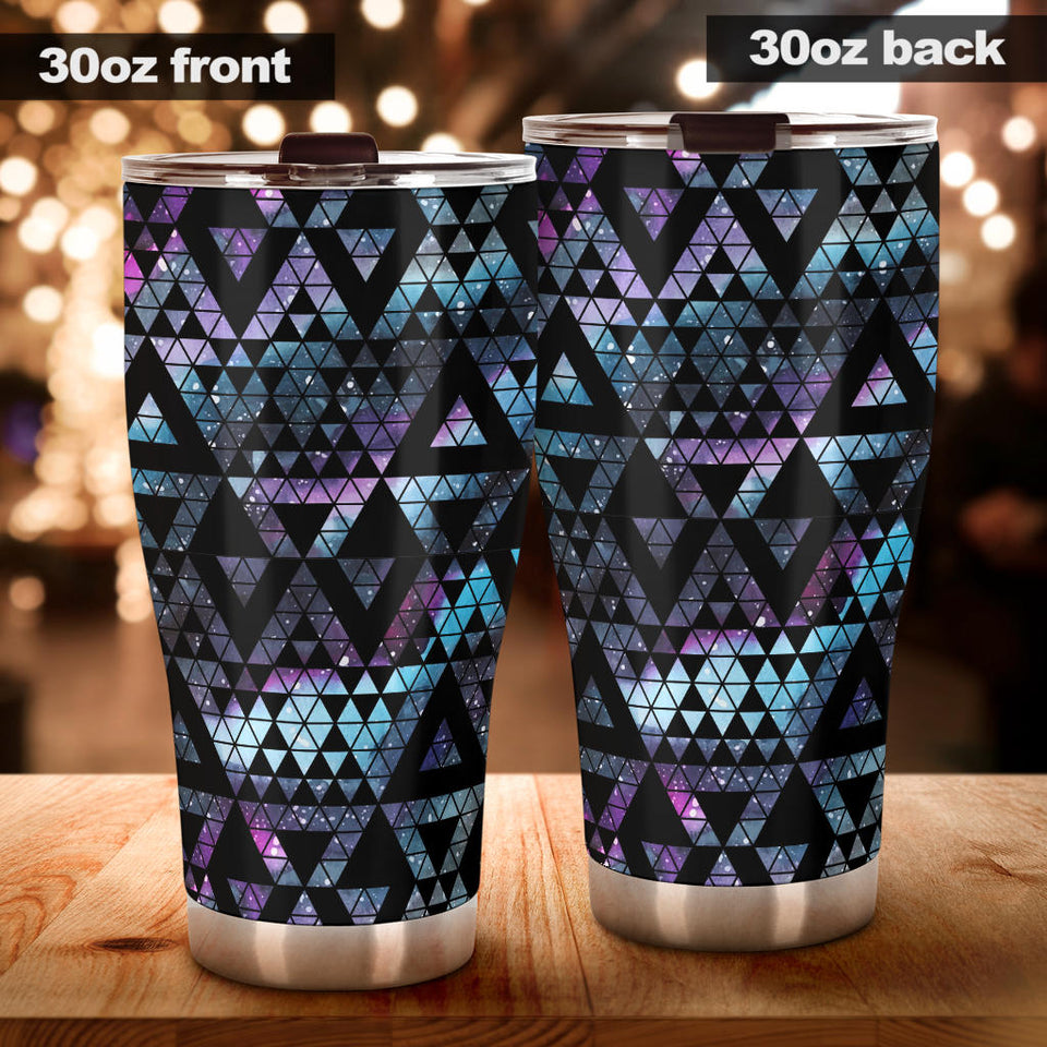 Space Galaxy Tribal Pattern Tumbler