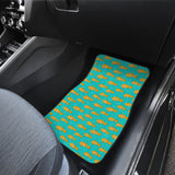 Clown Fish Pattern Print Design 02 Front Car Mats